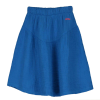 Koningsblauwe tetra rok - Royal blue mid length muslin skirt 